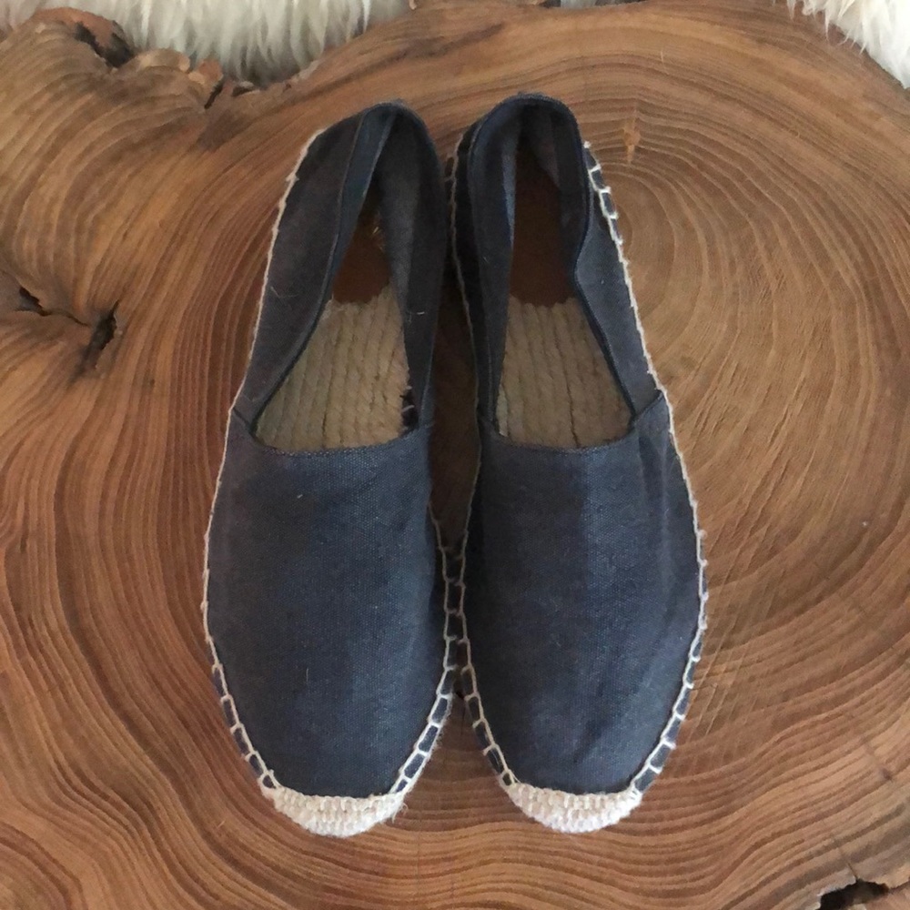 JCrew espradille mule slip ons